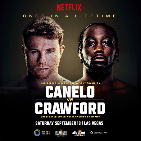 Canelo vs Crawford Tickets in Las Vegas | September 13 @ Allegiant